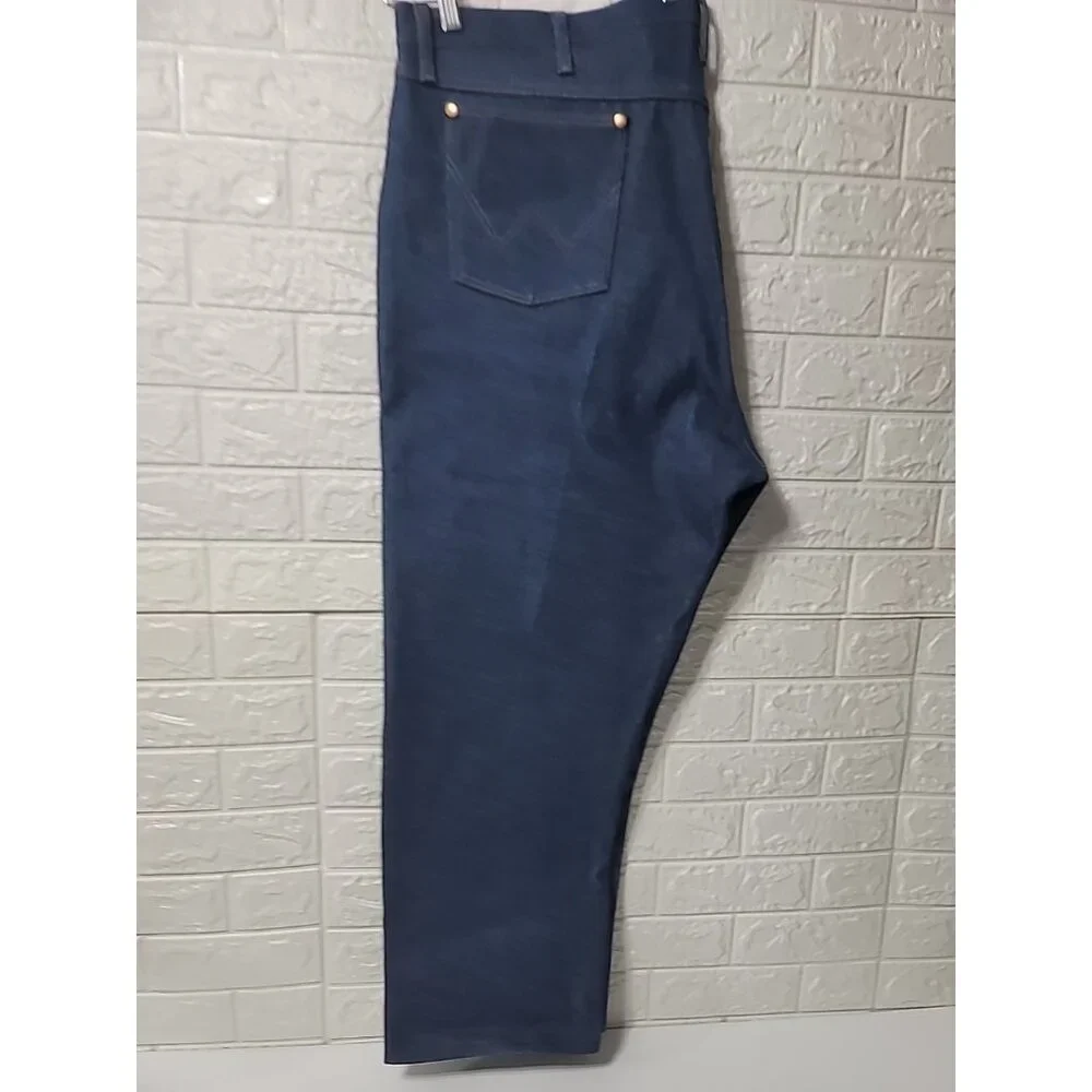 VTG Wrangler Mens Blue Jeans 13MWZ Cowboy Cut Original Fit - 46 X 34 Big & TALL - Picture 3 of 7
